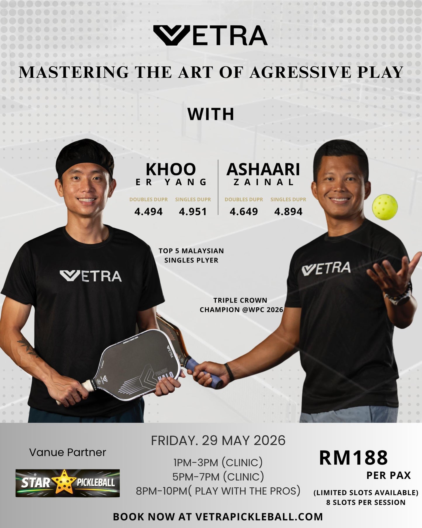 MASTERING THE ART OF AGGRESSIVE PLAY (SARAWAK)