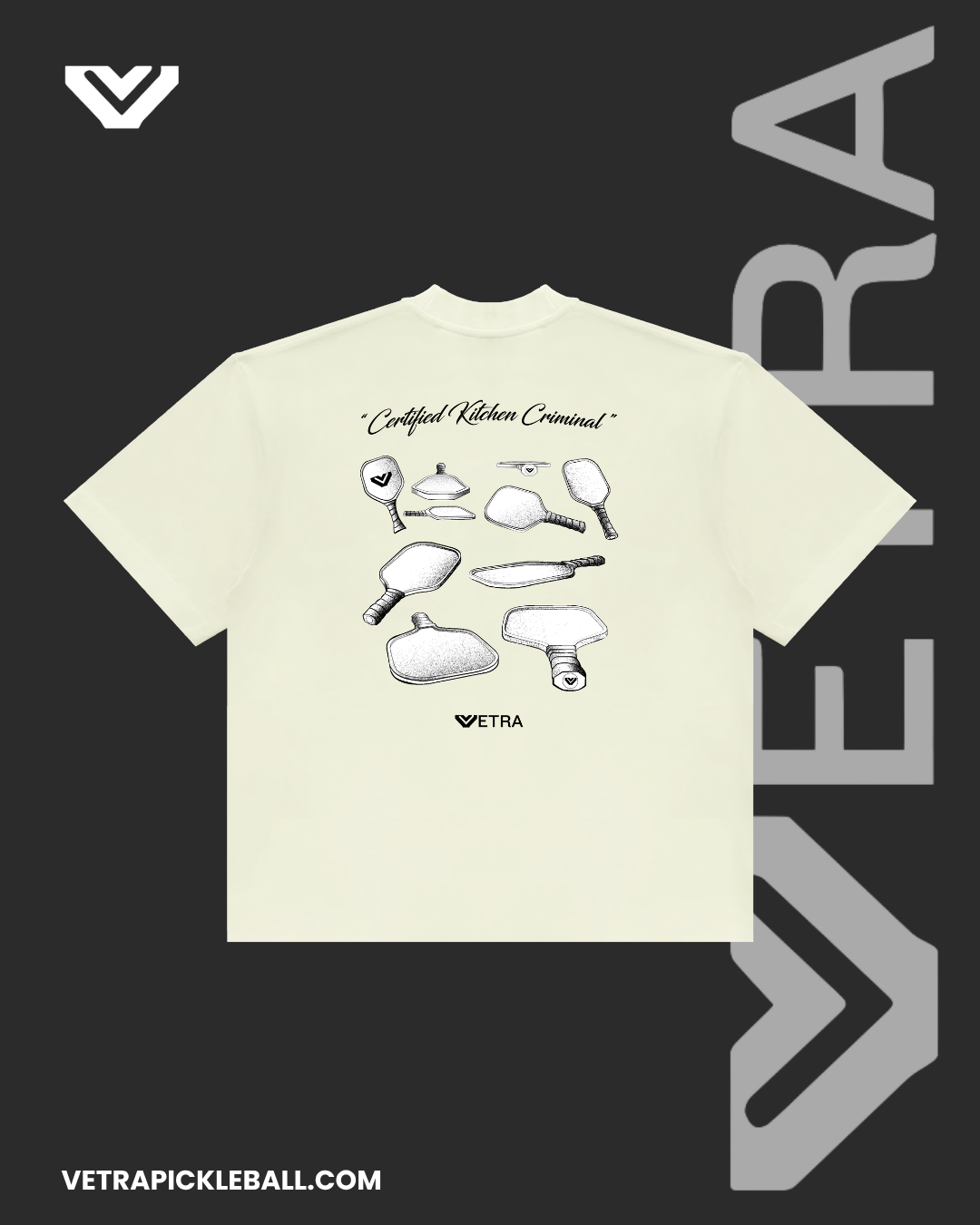 Vetra Certified Kitchen Criminal Oversize tee